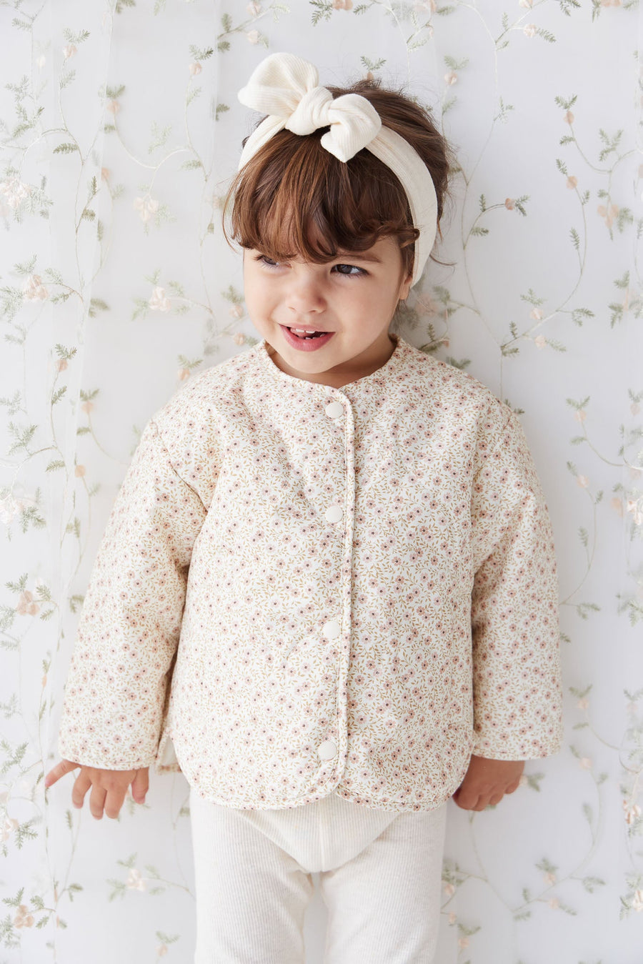 Cassie Jacket - Emmy Egret Childrens Jacket from Jamie Kay USA