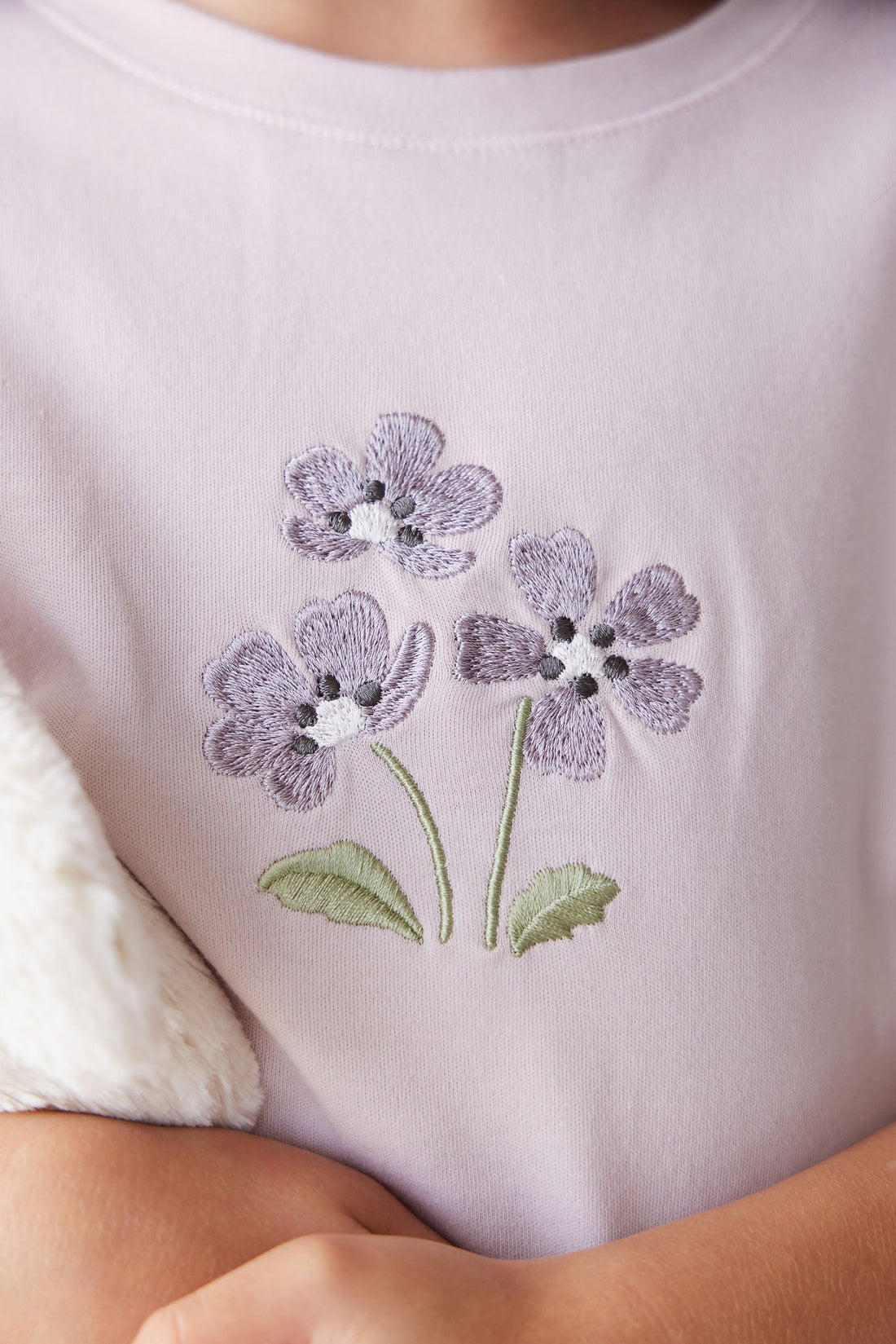 Pima Cotton Mimi Top - Luna Meadow Flowers Childrens Top from Jamie Kay USA