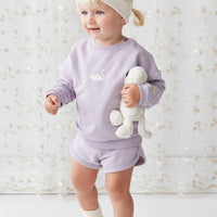 Organic Cotton Bobbie Sweatshirt - Starling Childrens Top from Jamie Kay USA