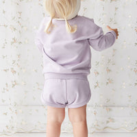 Organic Cotton Ivy Shortie - Starling Childrens Short from Jamie Kay USA