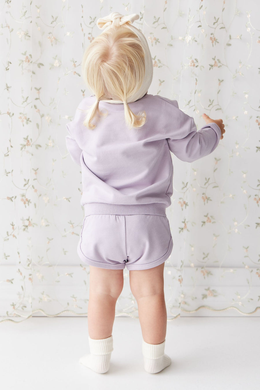 Organic Cotton Ivy Shortie - Starling Childrens Short from Jamie Kay USA