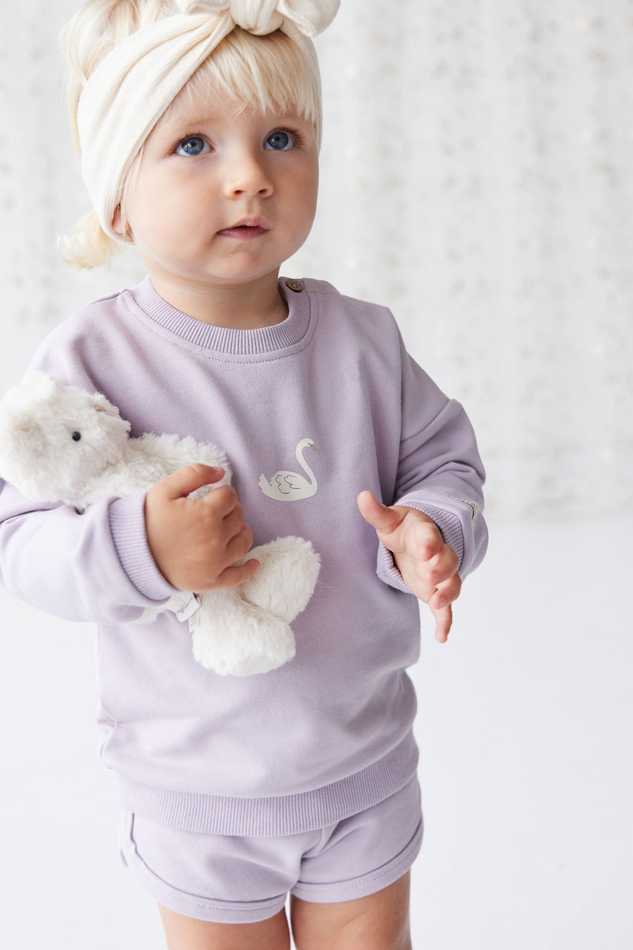 Organic Cotton Bobbie Sweatshirt - Starling Childrens Top from Jamie Kay USA