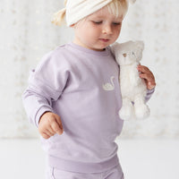 Organic Cotton Ivy Shortie - Starling Childrens Short from Jamie Kay USA