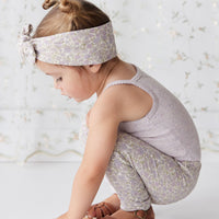 Organic Cotton Everyday Legging - Chloe Lavender Childrens Legging from Jamie Kay USA