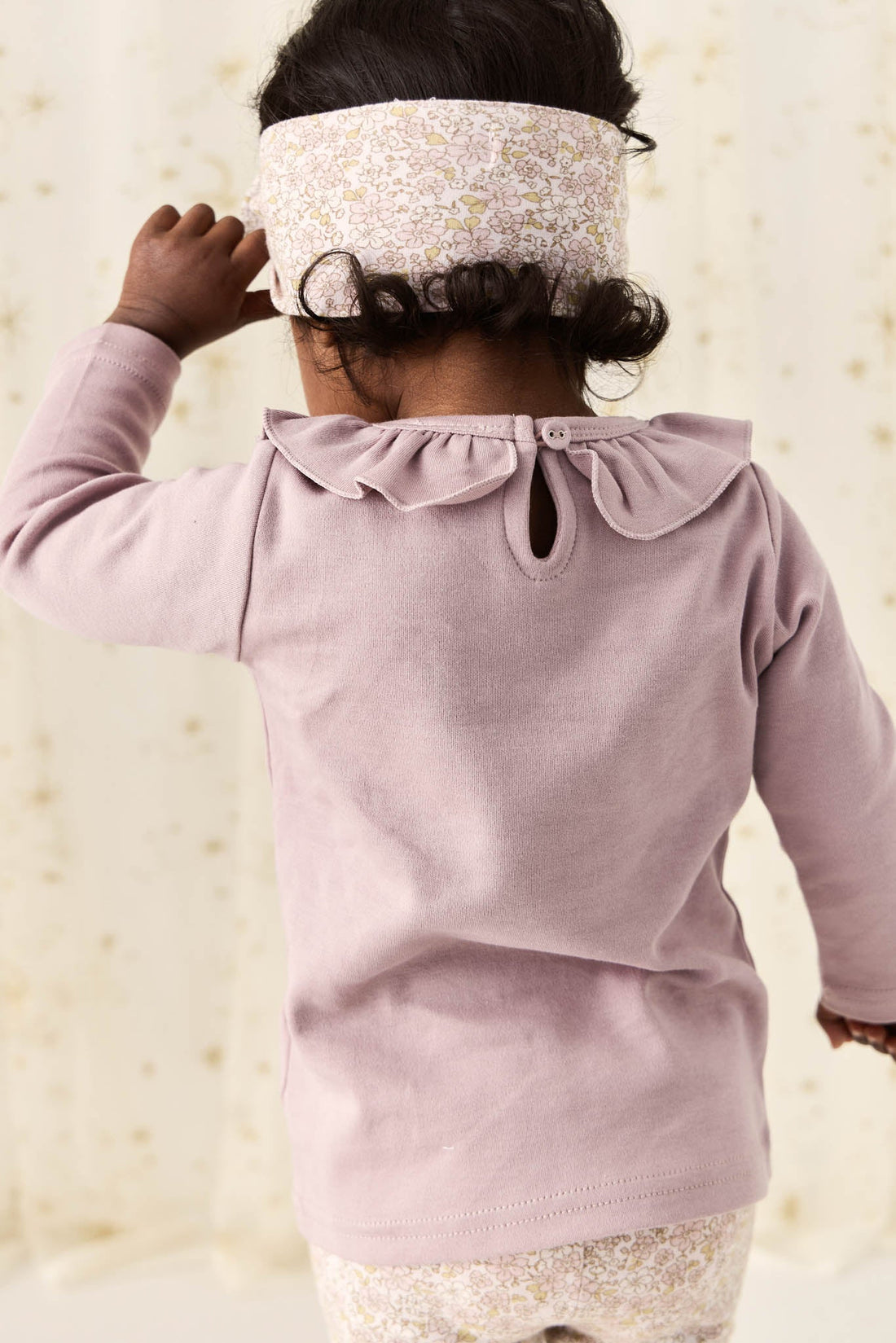 Pima Cotton Louise Top - Cosy Pink Childrens Top from Jamie Kay USA