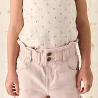 Grace Short - Violet Tint Childrens Short from Jamie Kay USA