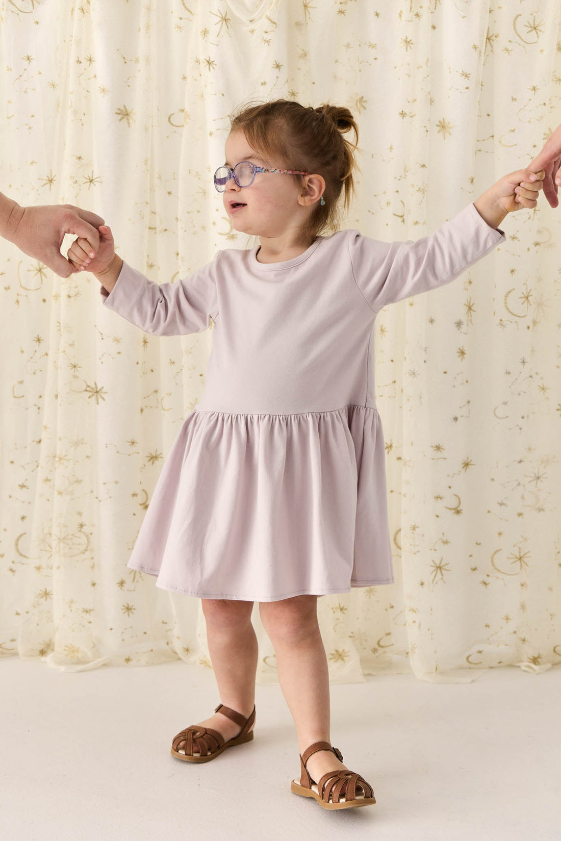 Organic Cotton Paloma Dress - Luna Fairy Childrens Dress from Jamie Kay USA