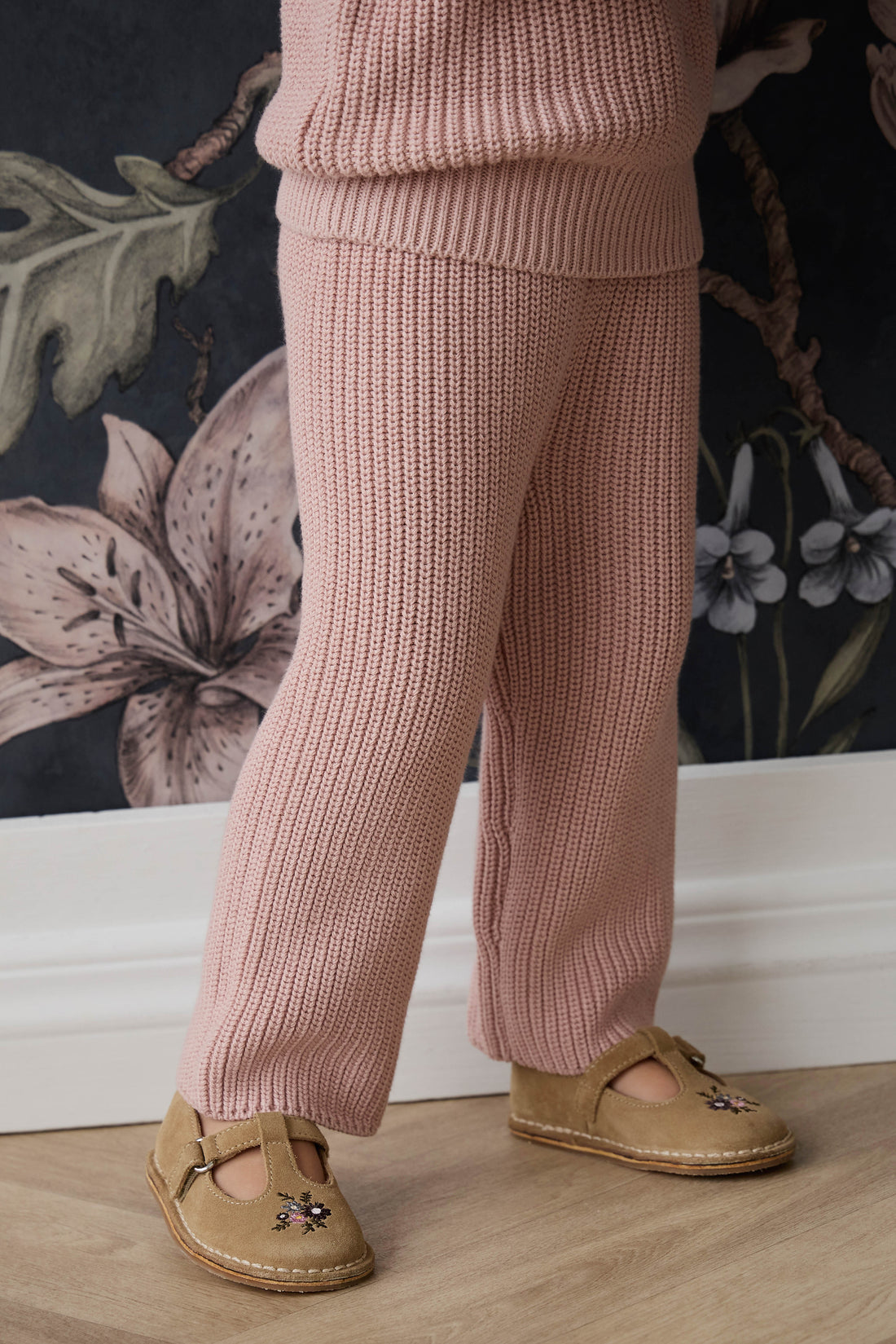 Morgan Pant - Shell Pink Childrens Pant from Jamie Kay USA