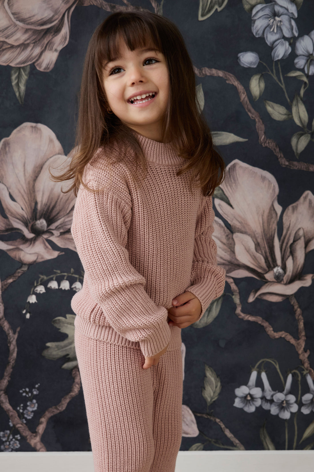 Morgan Pant - Shell Pink Childrens Pant from Jamie Kay USA