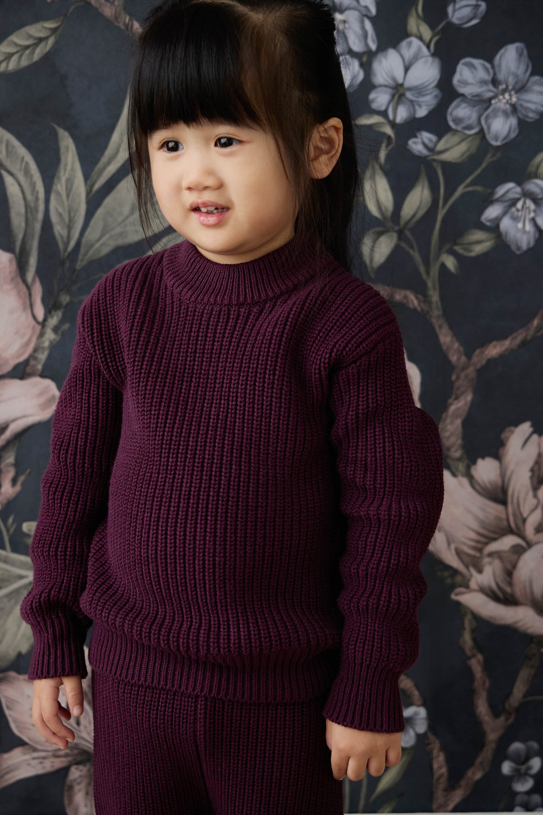 Morgan Jumper - Sugar Plum Childrens Jumper from Jamie Kay USA