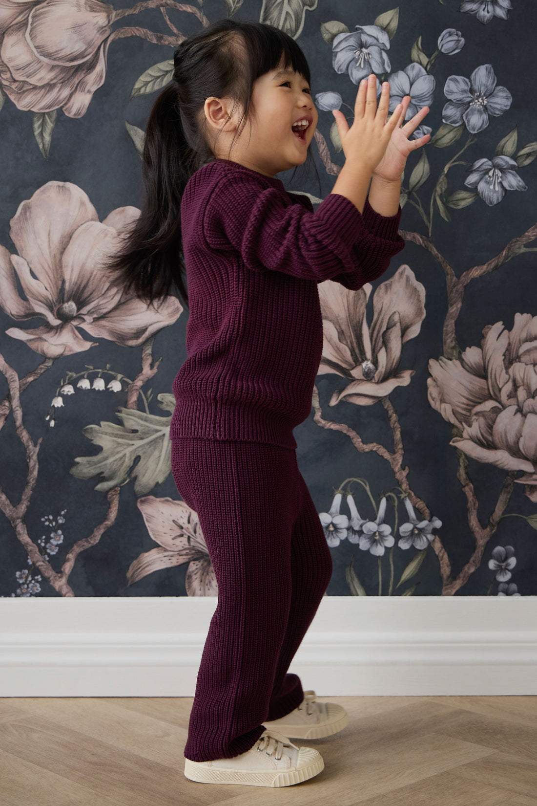 Morgan Pant - Sugar Plum Childrens Pant from Jamie Kay USA