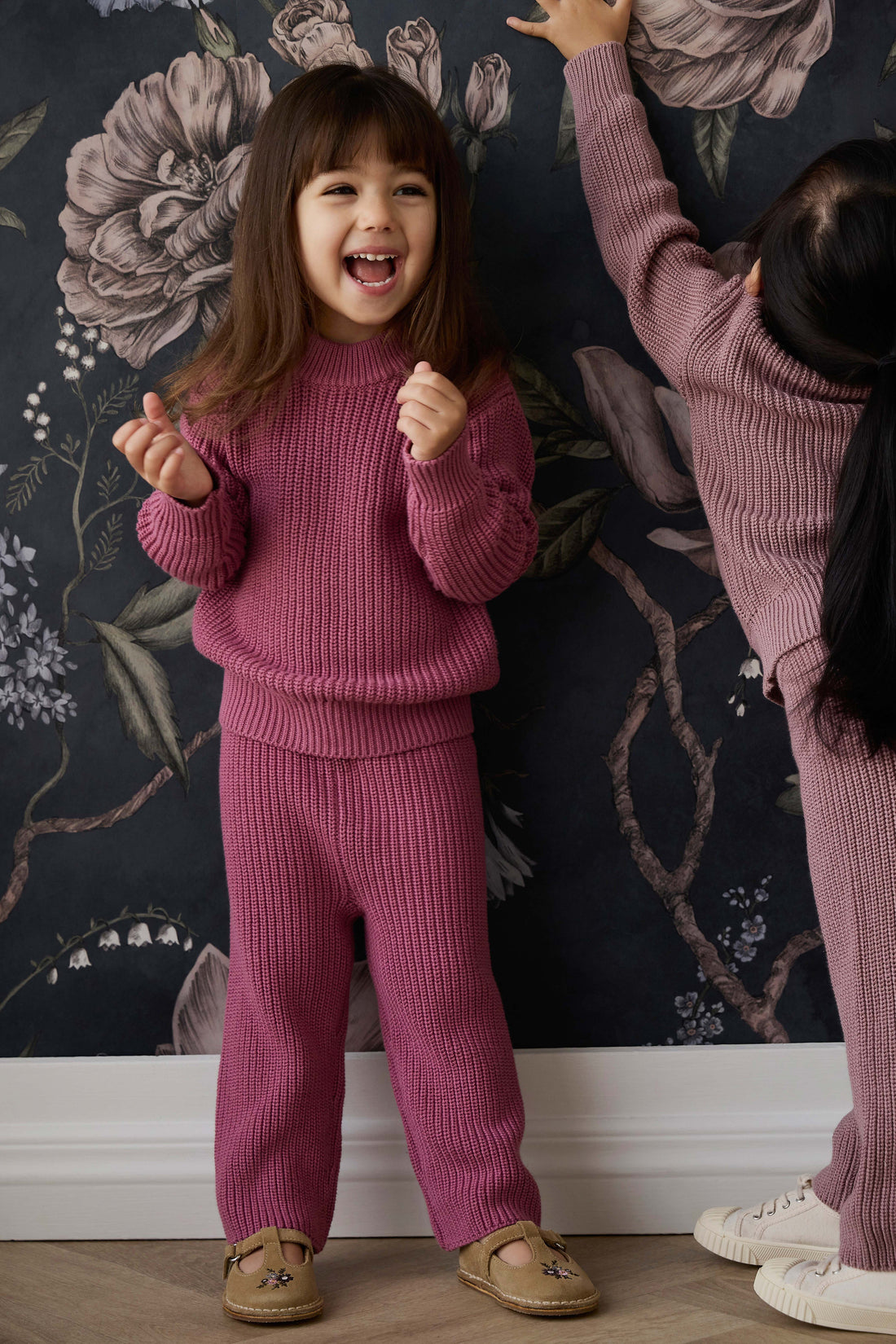 Morgan Pant - Heather Childrens Pant from Jamie Kay USA