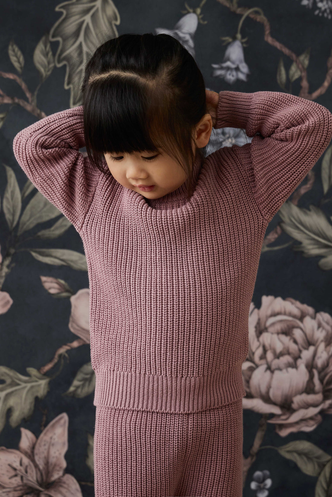 Morgan Jumper - Dreamy Pink Childrens Jumper from Jamie Kay USA