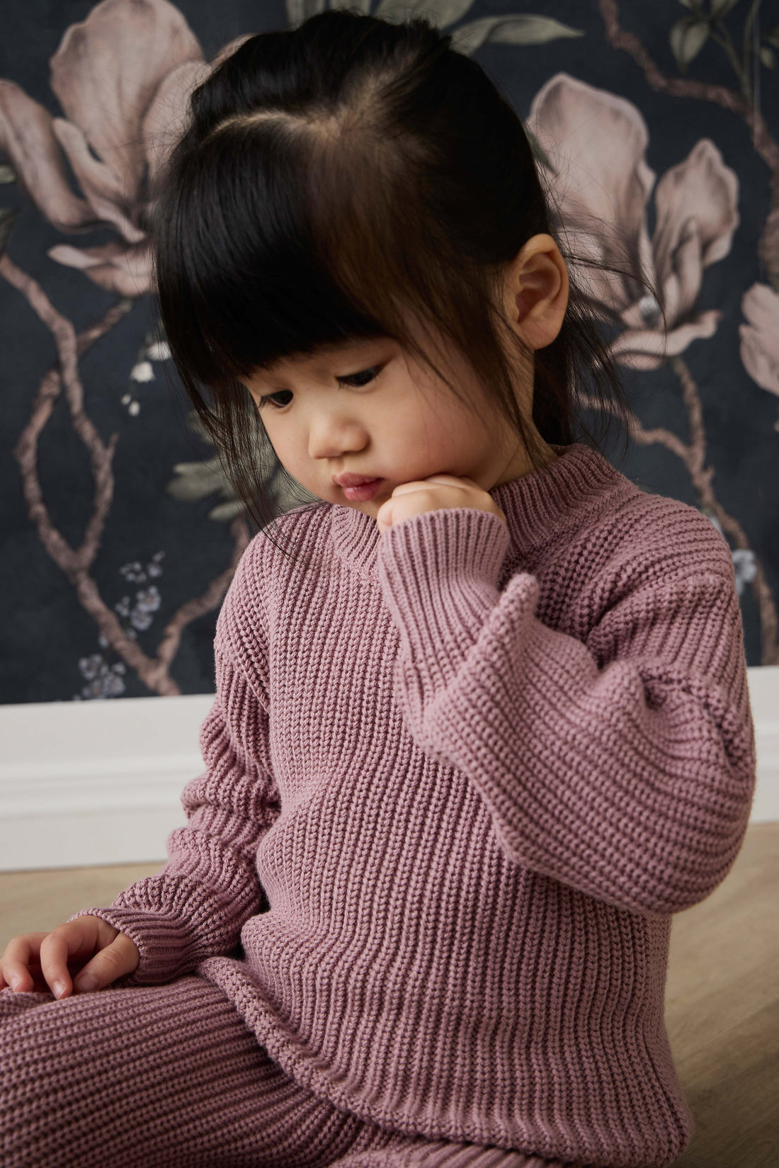Morgan Jumper - Dreamy Pink Childrens Jumper from Jamie Kay USA