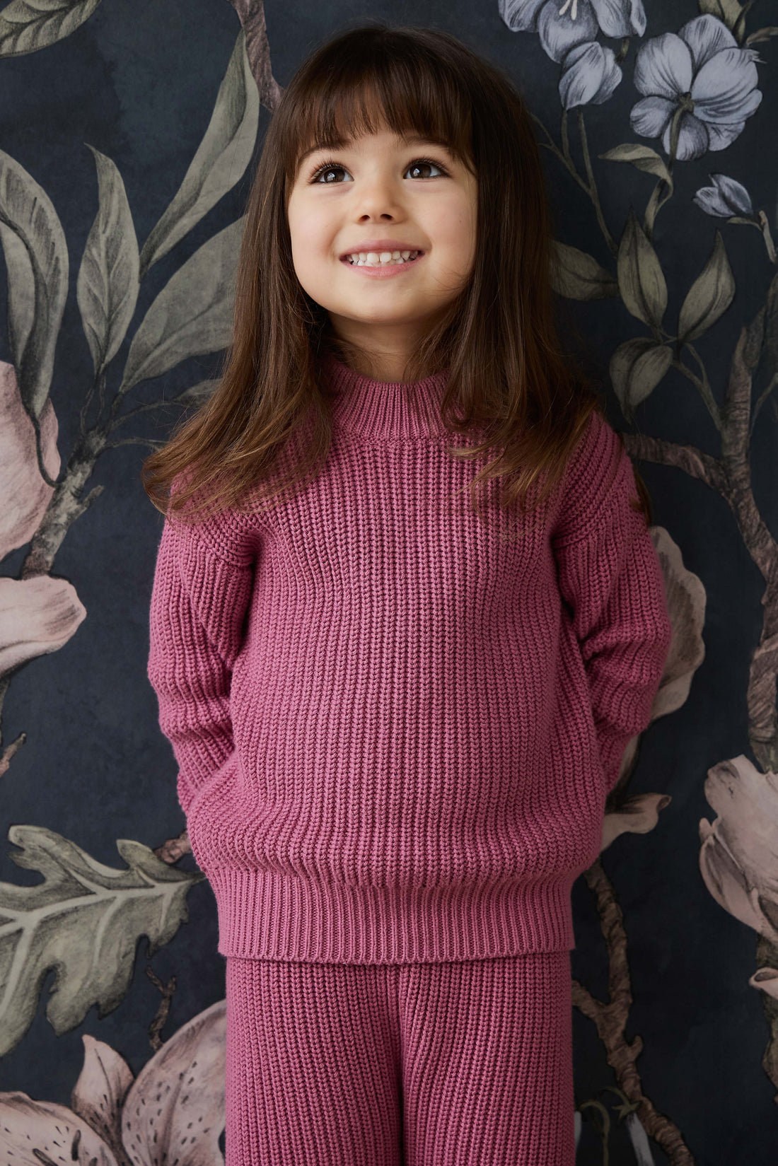 Morgan Jumper - Heather Childrens Jumper from Jamie Kay USA