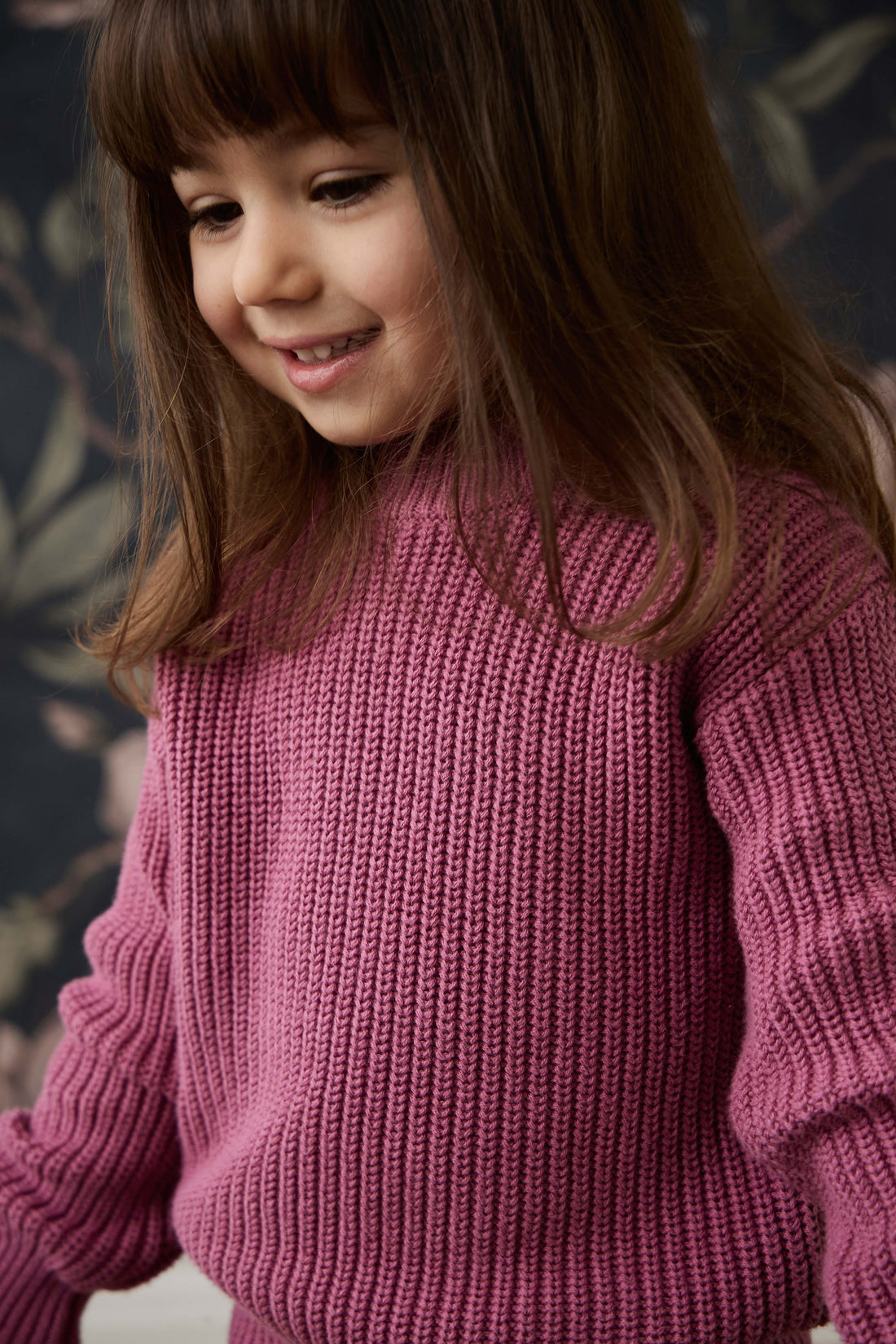 Morgan Jumper - Heather Childrens Jumper from Jamie Kay USA