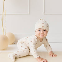 Organic Cotton Pascale Onepiece - Le Champignon Childrens Onepiece from Jamie Kay USA