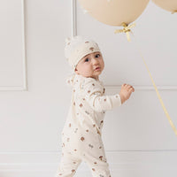 Organic Cotton Pascale Onepiece - Le Champignon Childrens Onepiece from Jamie Kay USA