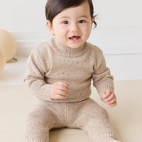 Ethan Pant - Malt Fleck Childrens Pant from Jamie Kay USA