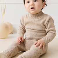 Ethan Pant - Malt Fleck Childrens Pant from Jamie Kay USA