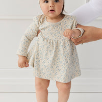 Organic Cotton Headband - Adnola Floral Childrens Headband from Jamie Kay USA