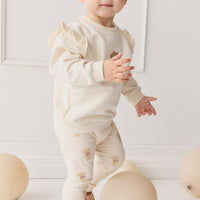 Organic Cotton Everyday Legging - Little Georgie Childrens Legging from Jamie Kay USA