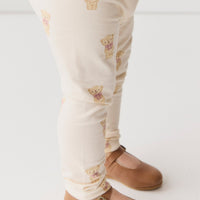 Organic Cotton Everyday Legging - Little Georgie Childrens Legging from Jamie Kay USA