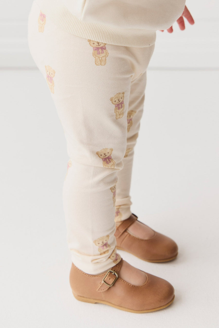 Organic Cotton Everyday Legging - Little Georgie Childrens Legging from Jamie Kay USA