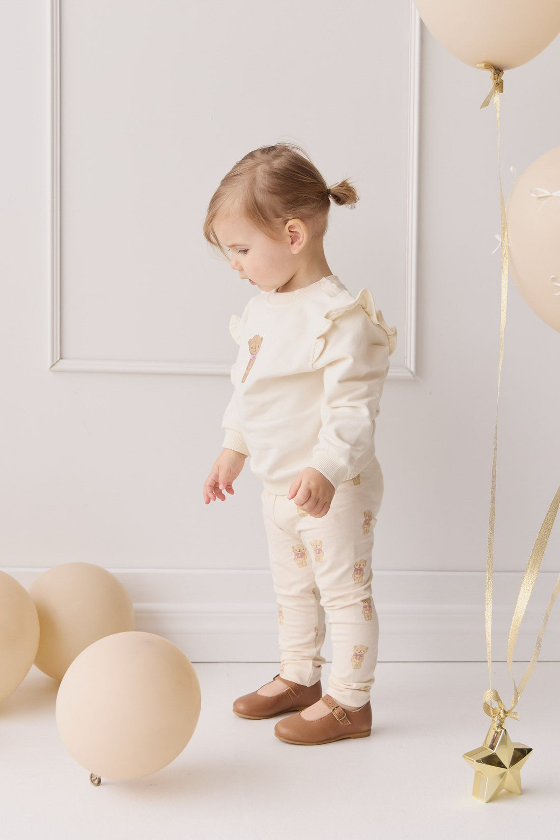 Organic Cotton Everyday Legging - Little Georgie Childrens Legging from Jamie Kay USA