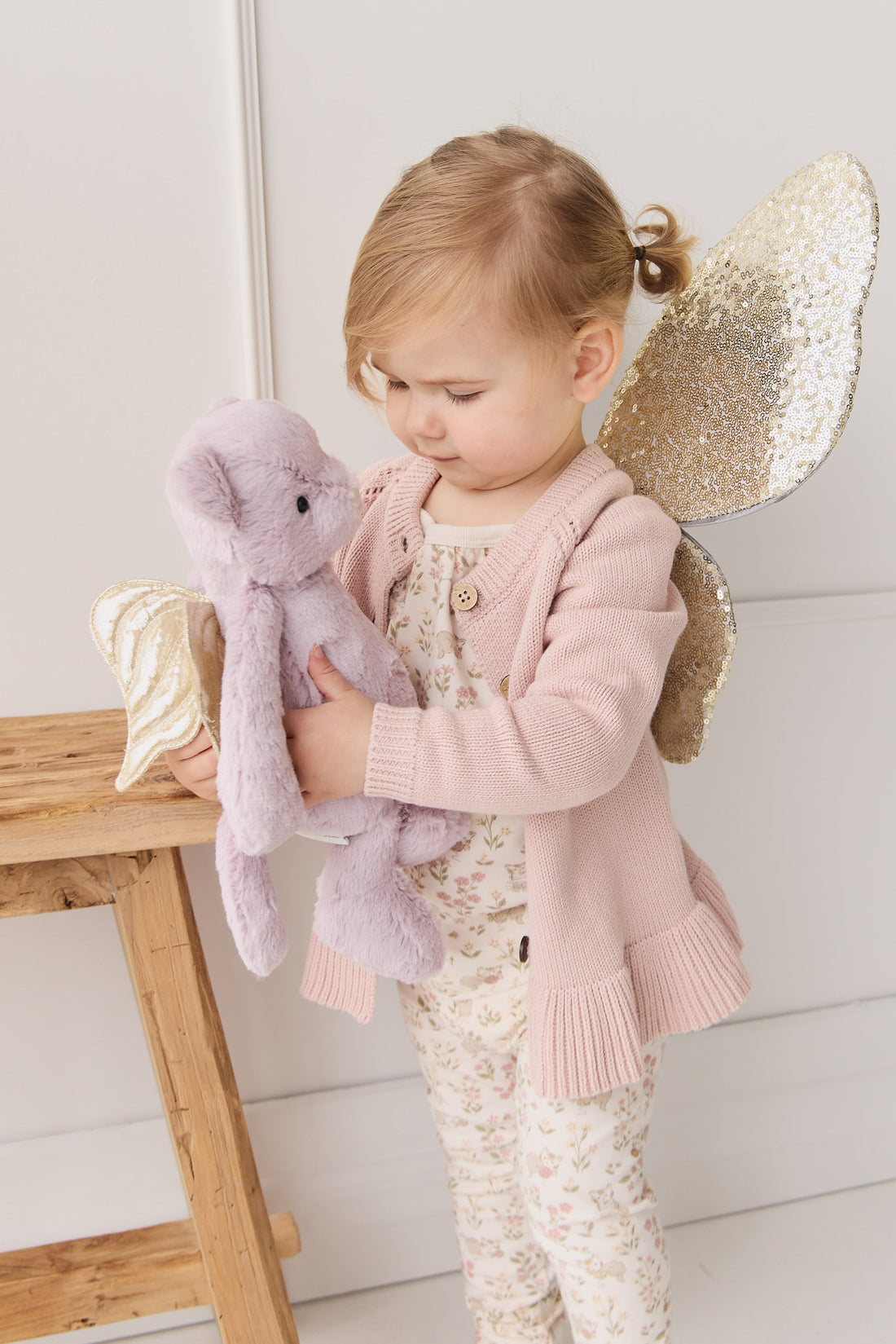 Snuggle Bunnies - Fairy Elsie - Violet Childrens Toy from Jamie Kay USA