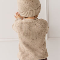 Matthew Hat - Malt Fleck Childrens Hat from Jamie Kay USA