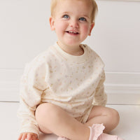 Organic Cotton Damien Sweatshirt - Briella Whisper Childrens Top from Jamie Kay USA