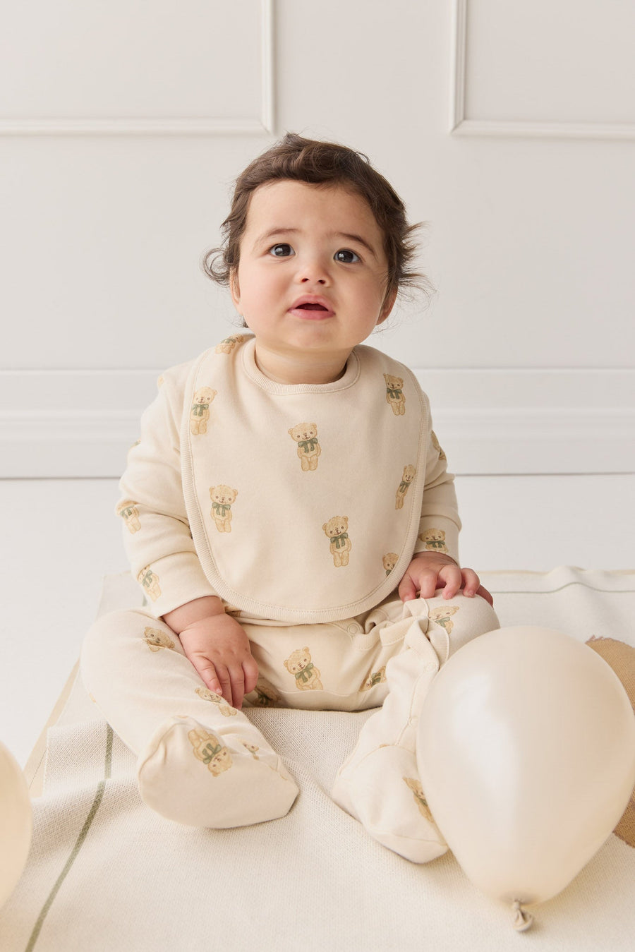 Organic Cotton Pascale Onepiece - Little Ted Childrens Onepiece from Jamie Kay USA