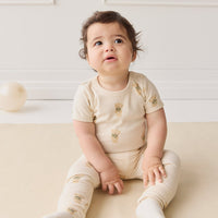 Organic Cotton Everyday Legging - Little Ted Childrens Legging from Jamie Kay USA