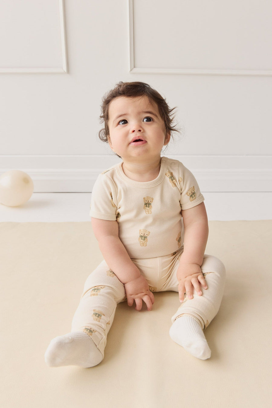 Organic Cotton Everyday Legging - Little Ted Childrens Legging from Jamie Kay USA