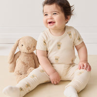 Organic Cotton Everyday Legging - Little Ted Childrens Legging from Jamie Kay USA