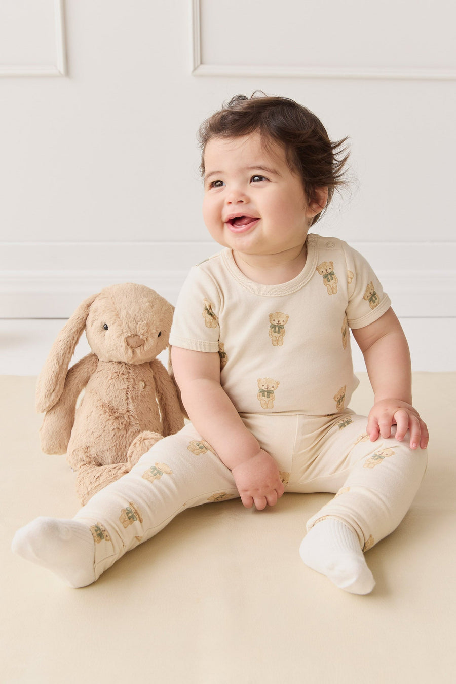 Organic Cotton Everyday Legging - Little Ted Childrens Legging from Jamie Kay USA