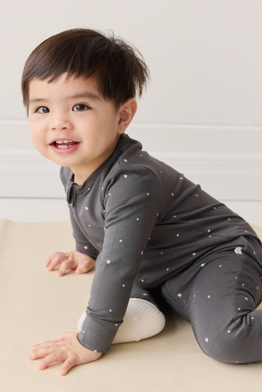 Organic Cotton Modal Frankie Onepiece - Milky Way Icelandic Childrens Onepiece from Jamie Kay USA