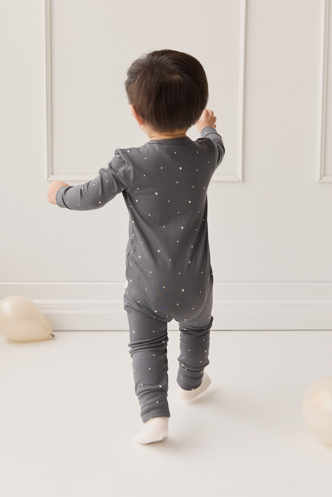 Organic Cotton Modal Frankie Onepiece - Milky Way Icelandic Childrens Onepiece from Jamie Kay USA