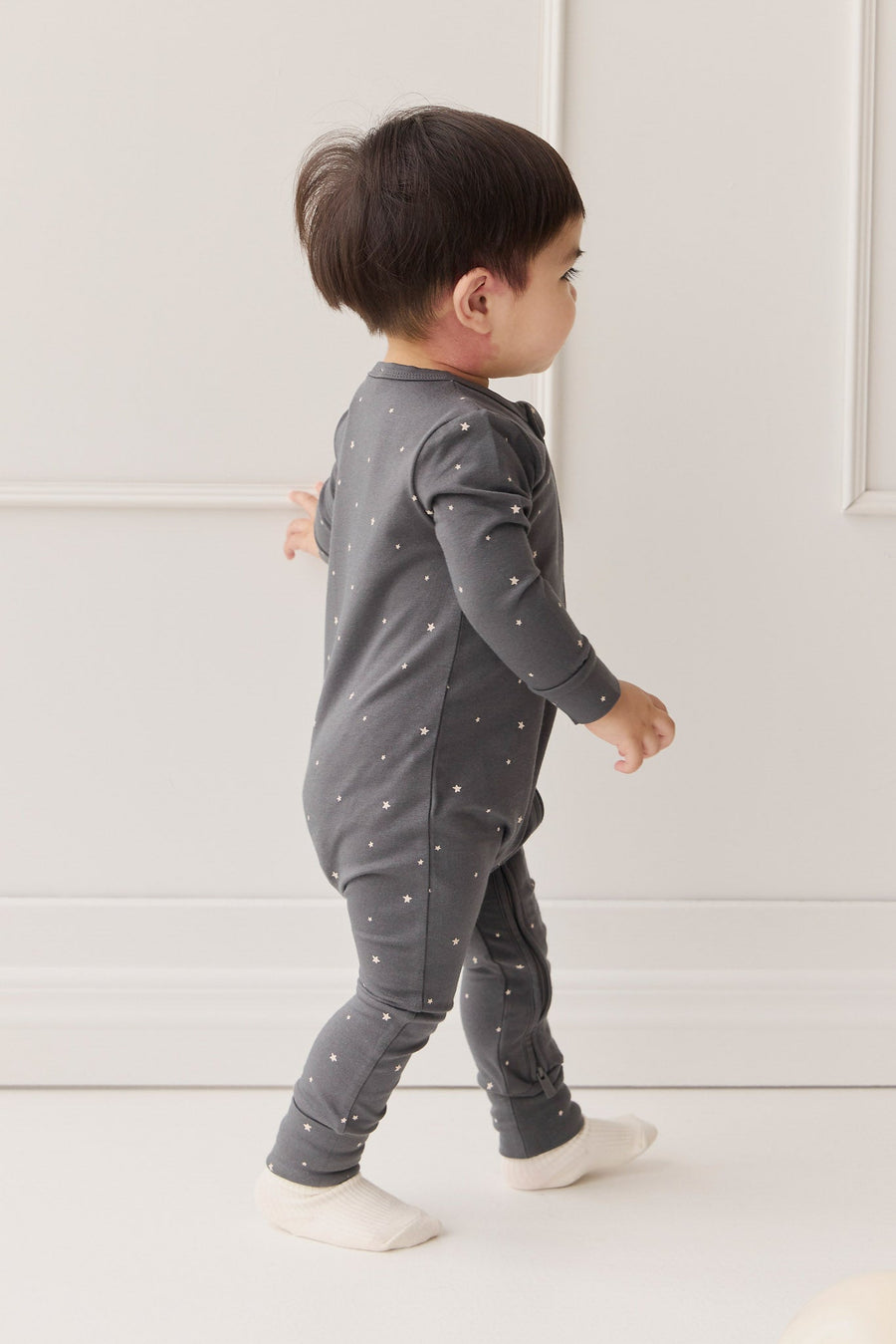 Organic Cotton Modal Frankie Onepiece - Milky Way Icelandic Childrens Onepiece from Jamie Kay USA