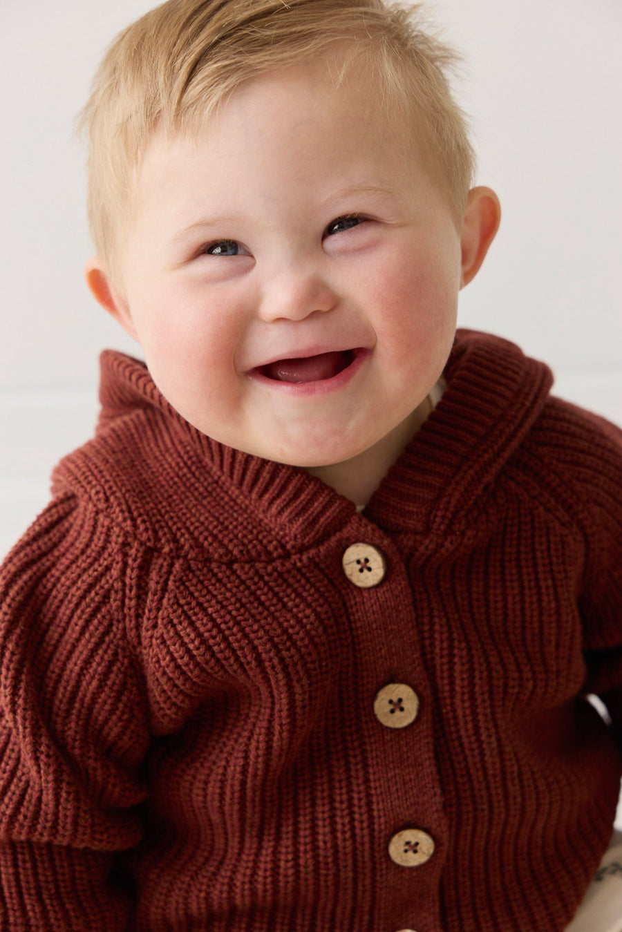 Ollie Cardigan - Fox Marle Childrens Cardigan from Jamie Kay USA