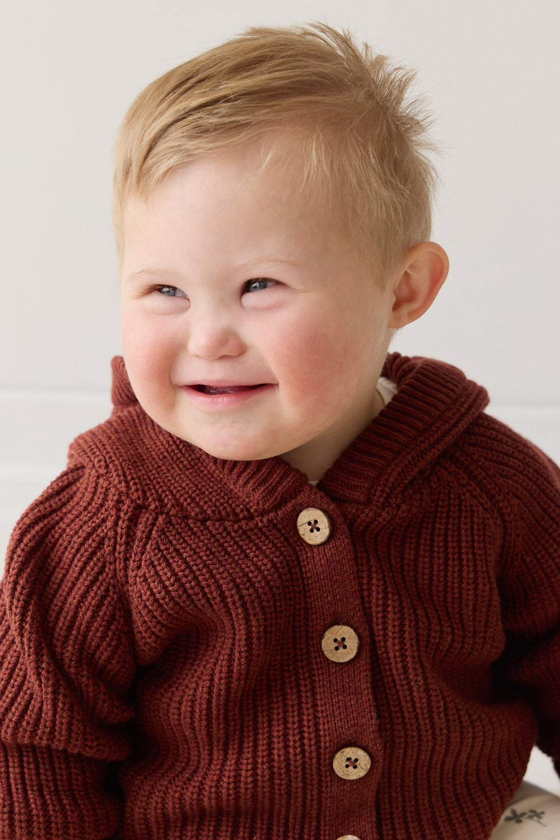 Ollie Cardigan - Fox Marle Childrens Cardigan from Jamie Kay USA