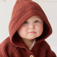 Ollie Cardigan - Fox Marle Childrens Cardigan from Jamie Kay USA