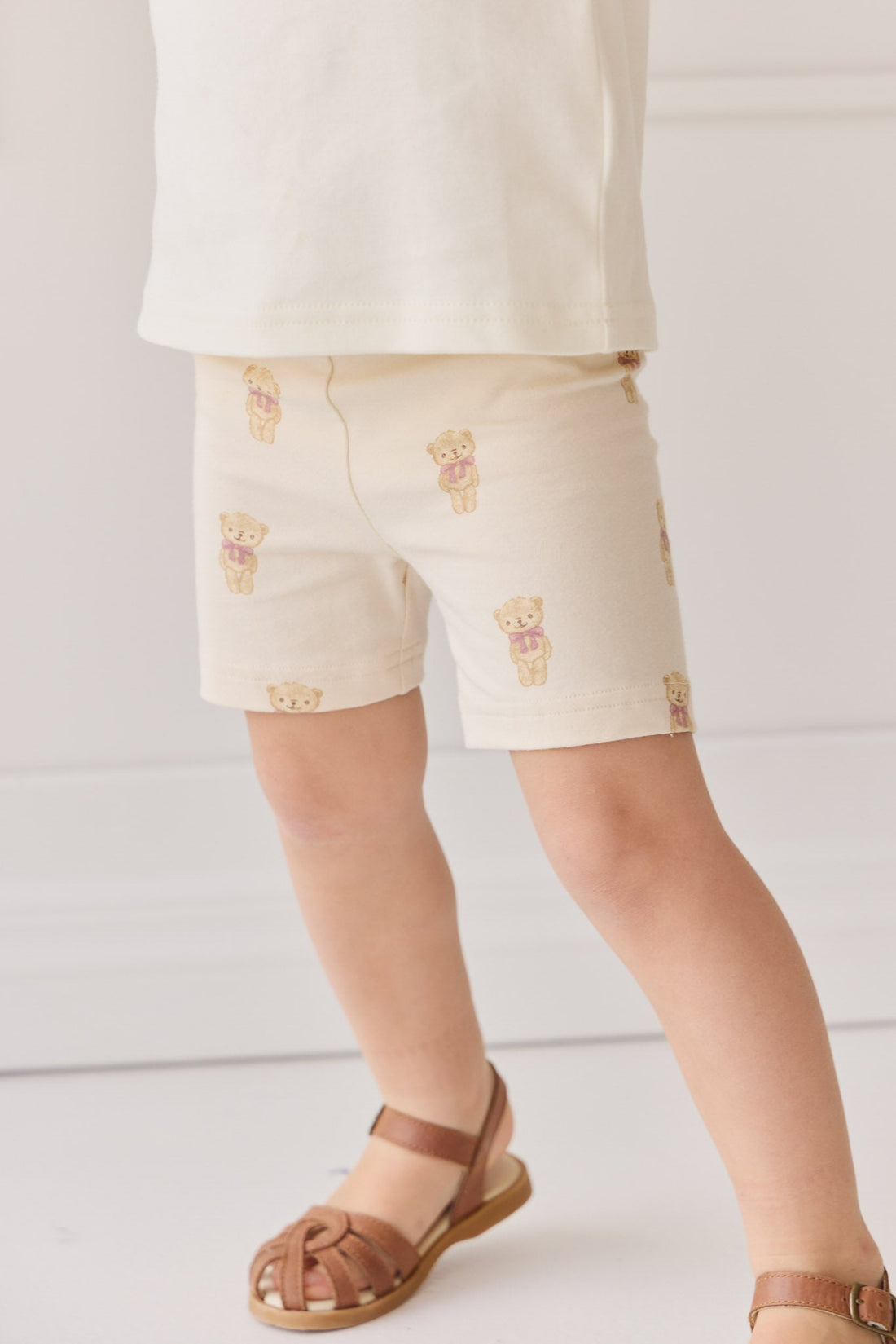 Organic Cotton Everyday Bike Short - Little Georgie Childrens Short from Jamie Kay USA