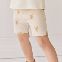 Organic Cotton Everyday Bike Short - Little Georgie Childrens Short from Jamie Kay USA