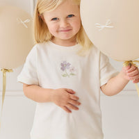 Pima Cotton Mimi Top - Plaster Briella Childrens Top from Jamie Kay USA