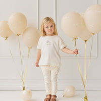 Pima Cotton Mimi Top - Plaster Briella Childrens Top from Jamie Kay USA