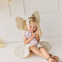 Organic Cotton Meadow Skirt - Adnola Floral Childrens Skirt from Jamie Kay USA