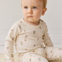 Organic Cotton Fernley Bodysuit - Le Lapin Childrens Bodysuit from Jamie Kay USA