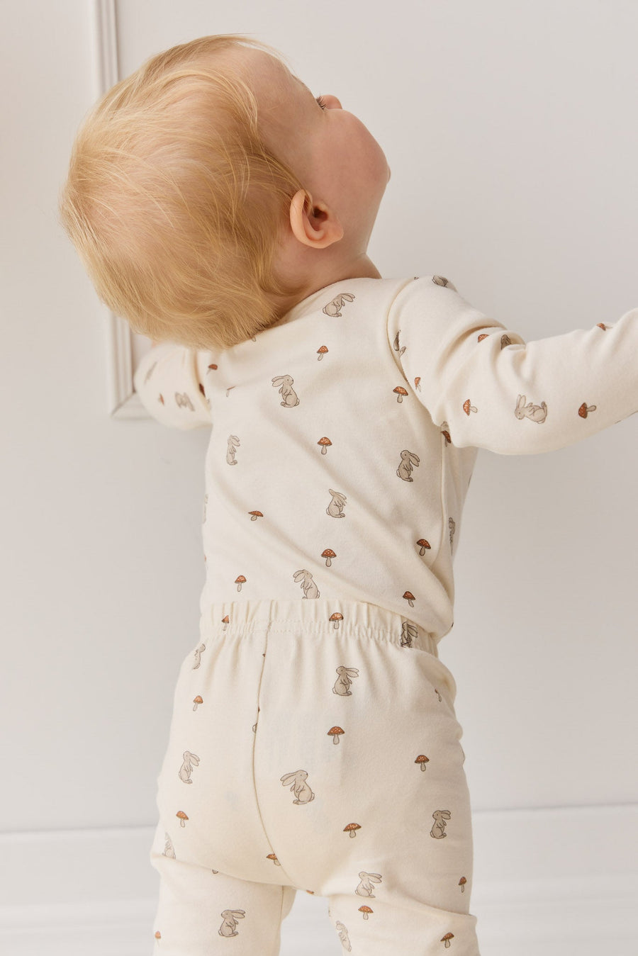 Organic Cotton Fernley Bodysuit - Le Lapin Childrens Bodysuit from Jamie Kay USA